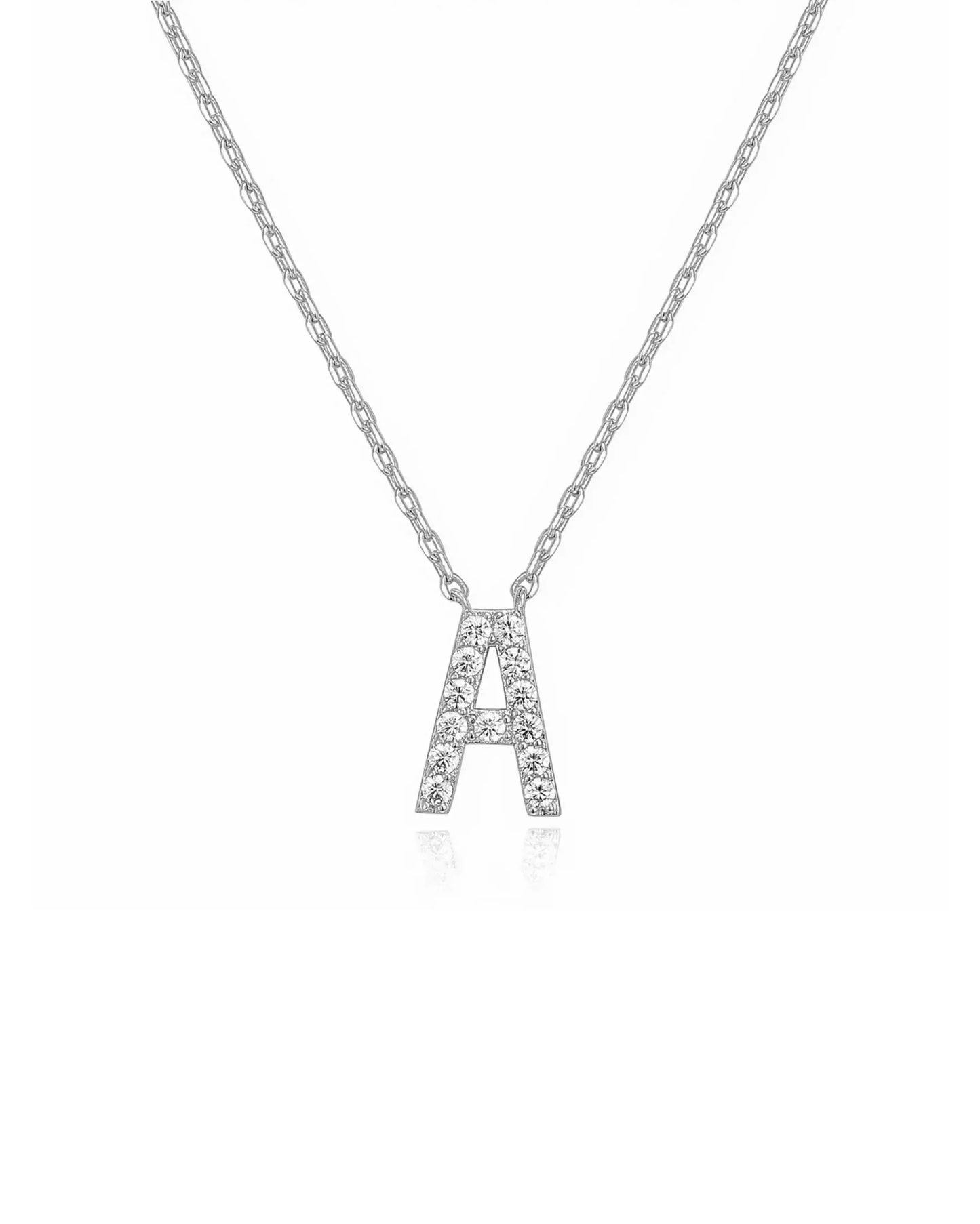 Initial Necklace Gold