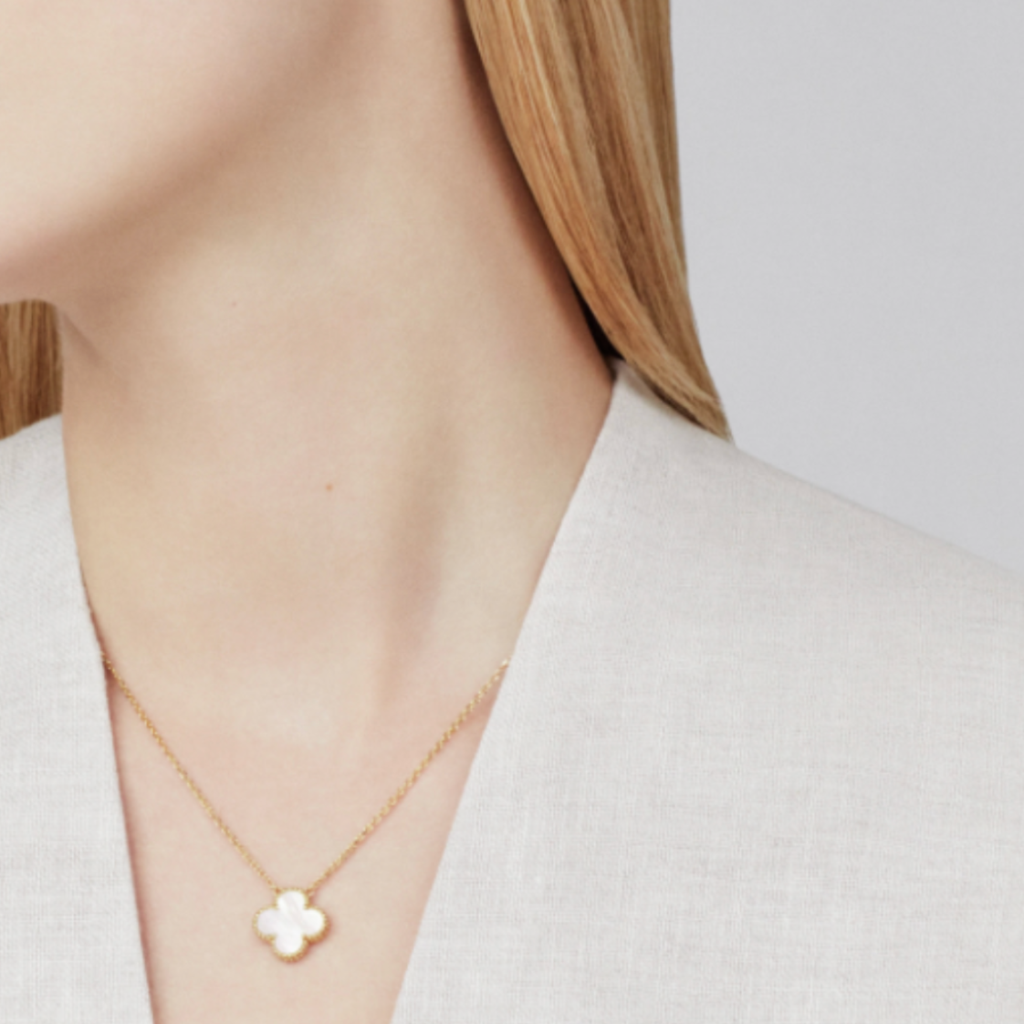 Clara Clover Necklace