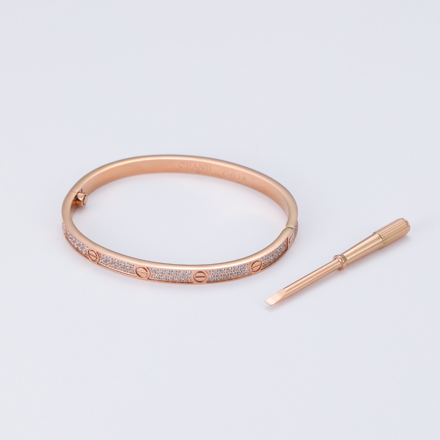 Love Diamond Bracelet - Thin