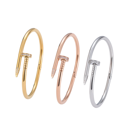 Nail Diamond Bracelet