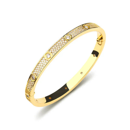 Eternity Deluxe link Bracelet - Gold