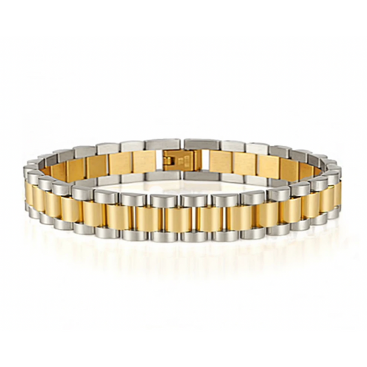 Juliana Double Watch Bracelet - Gold / Silver