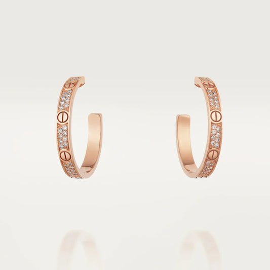 Louise Earrings - Diamond
