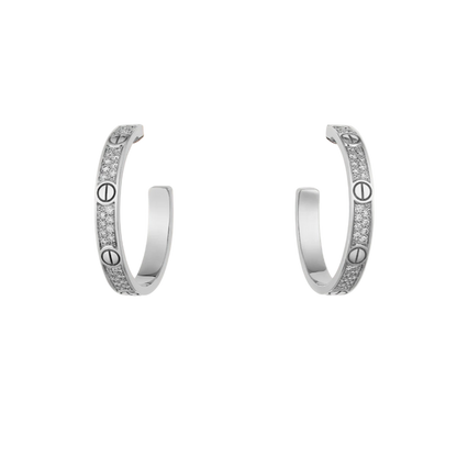 Louise Earrings - Diamond