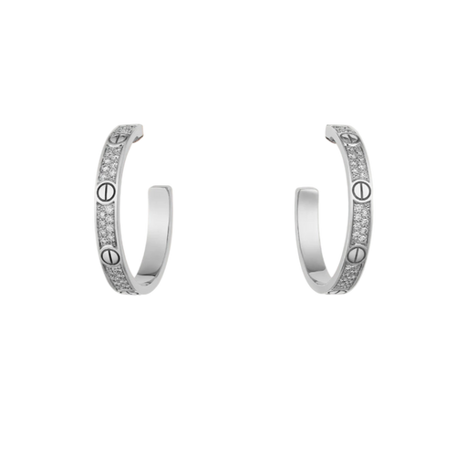 Louise Earrings - Diamond