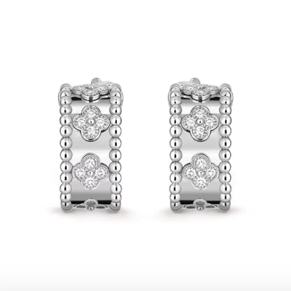 Abby Earrings - Diamond