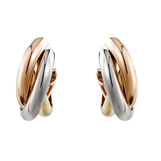 Trinity Lune Earrings