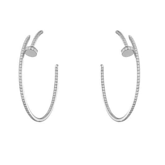 Clou Léonie Earrings - Diamond
