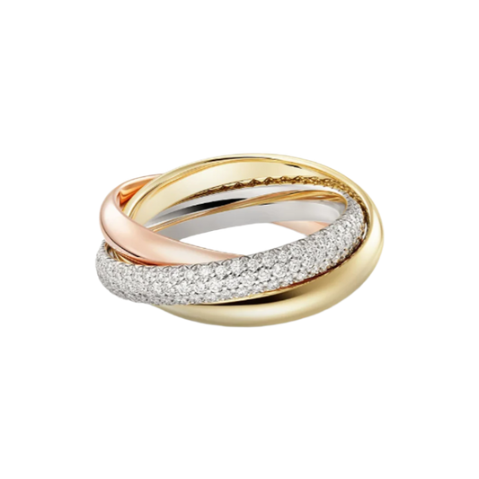 Trinity Violet Ring