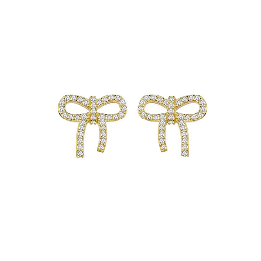 Tia Bow Earrings