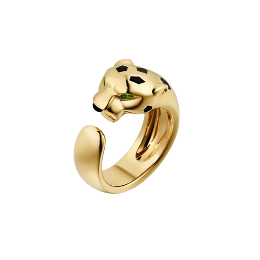 Panther Rose Ring