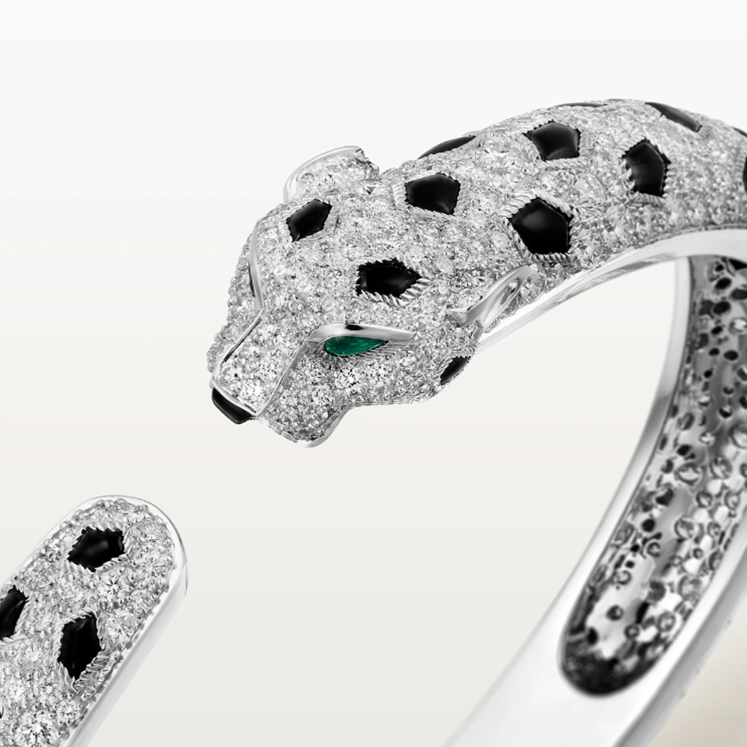 Panther Rose Bangle