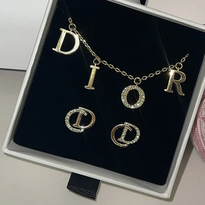 CD Diamond Earrings Silver