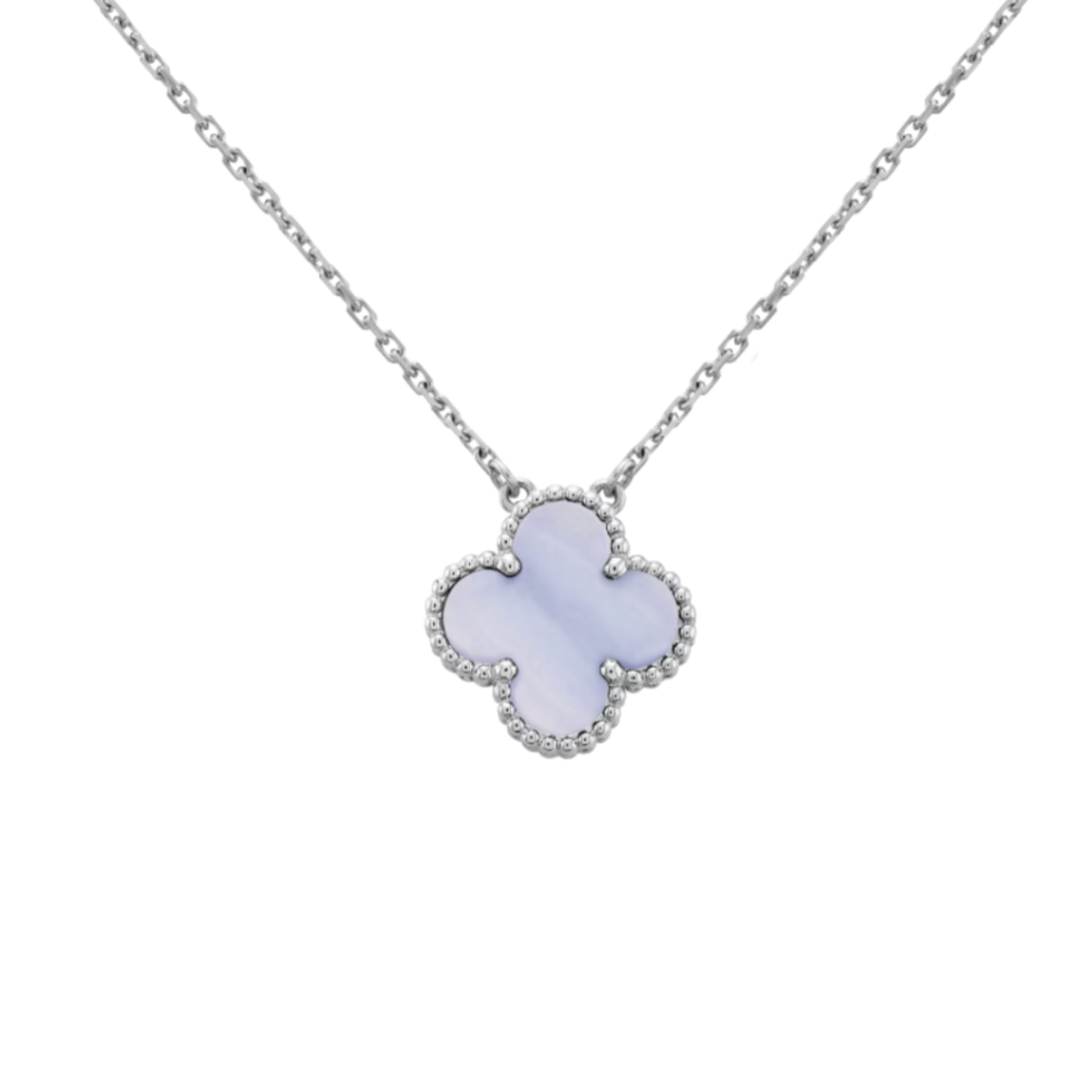 Clara Clover Necklace - Silver