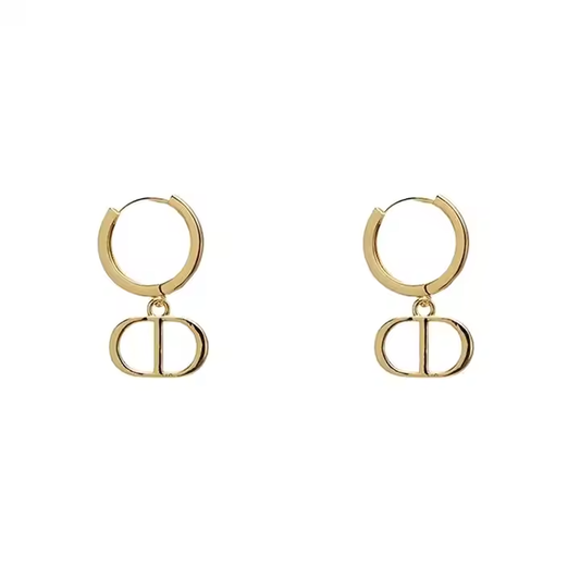 CD Earrings Gold