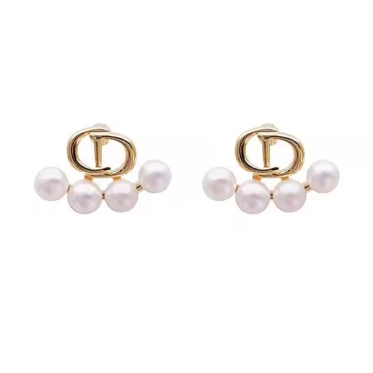 CD Pearl Earrings