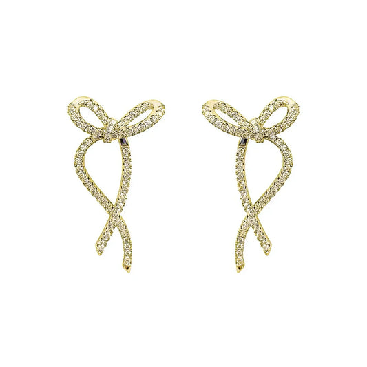 Sweet Knots Bow Earrings