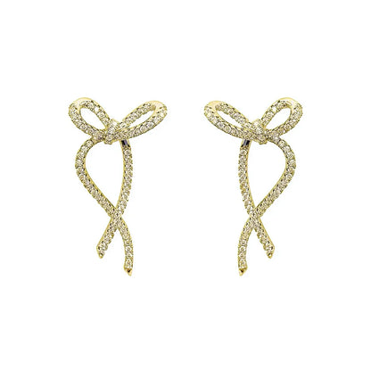 Sweet Knots Bow Earrings