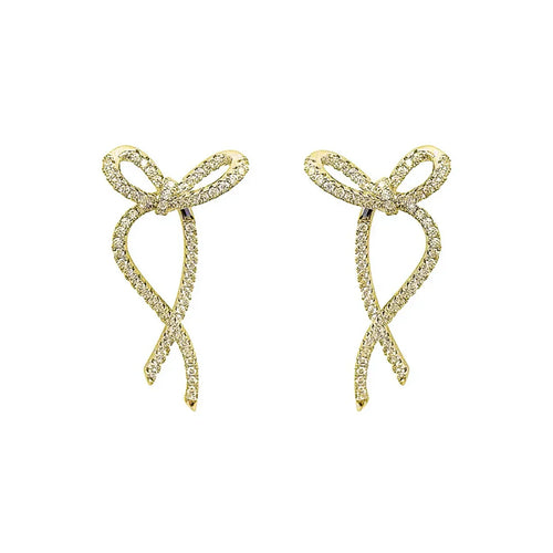 Sweet Knots Bow Earrings