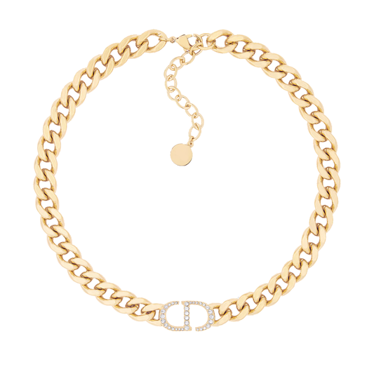 Diana Necklace - Gold Diamond