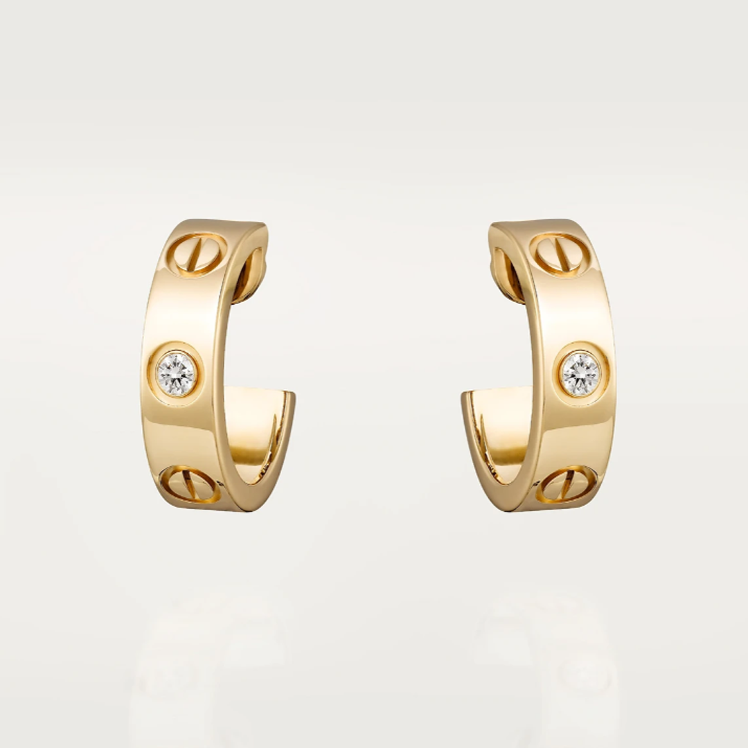 Jade Earrings - 2 Diamond