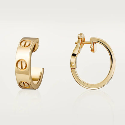 Jade Gold Earrings