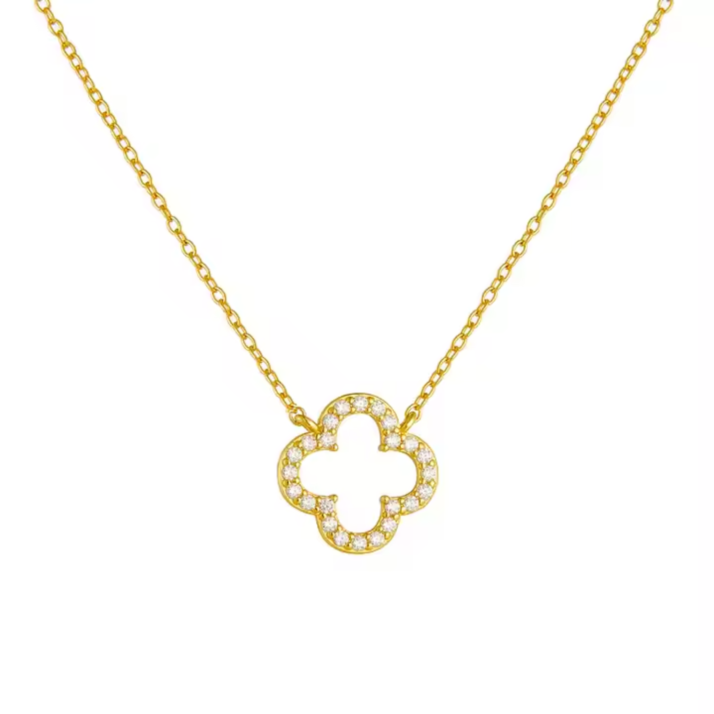 Clover Diamond Necklace