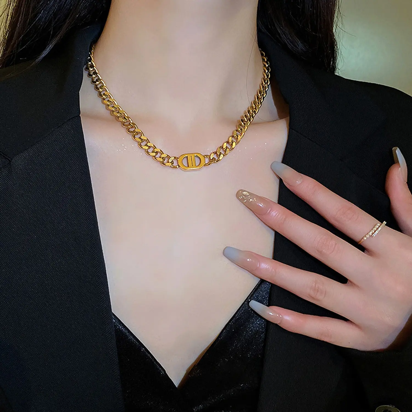 CD necklace