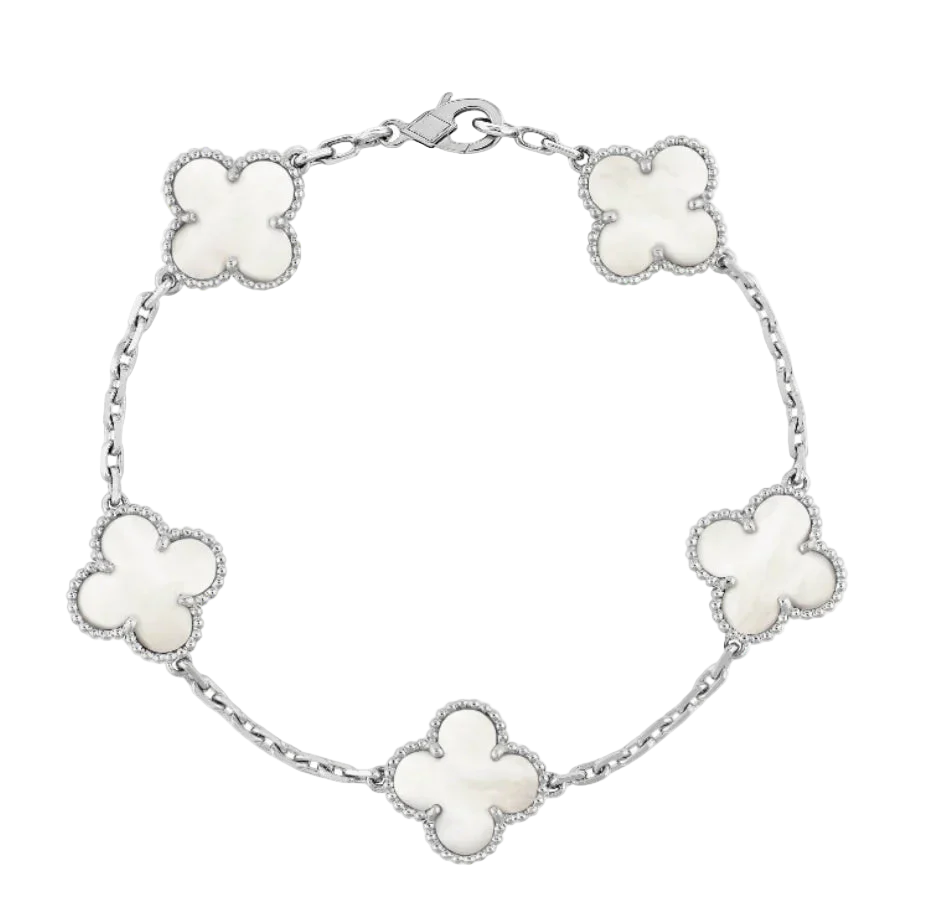 Cloverleaf Black Silver