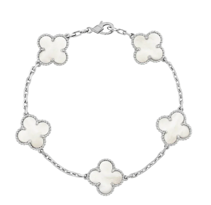 Cloverleaf Black Silver