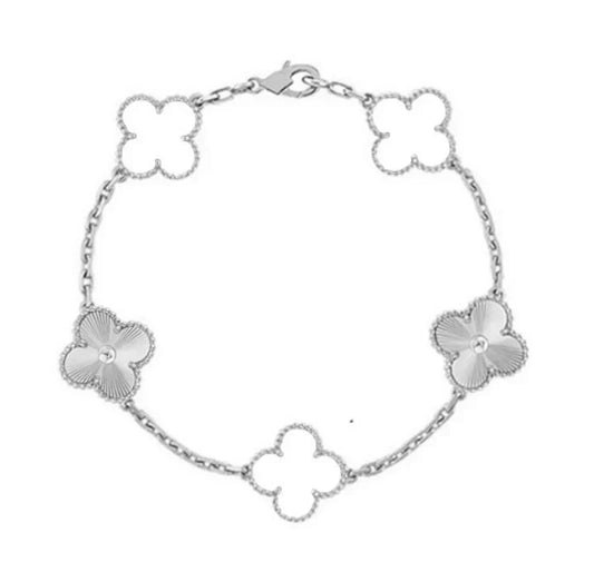 Deluxe Four-leaf Clover | Silver