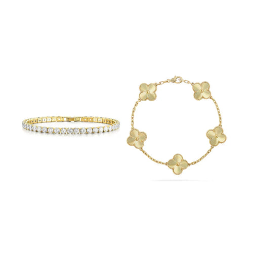 Duo Shine Flicka Bracelets