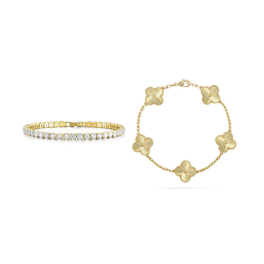 Duo Shine Flicka Bracelets